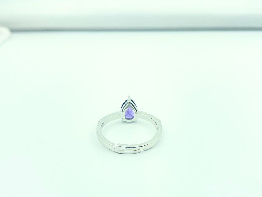 Aurora Amethyst Ring