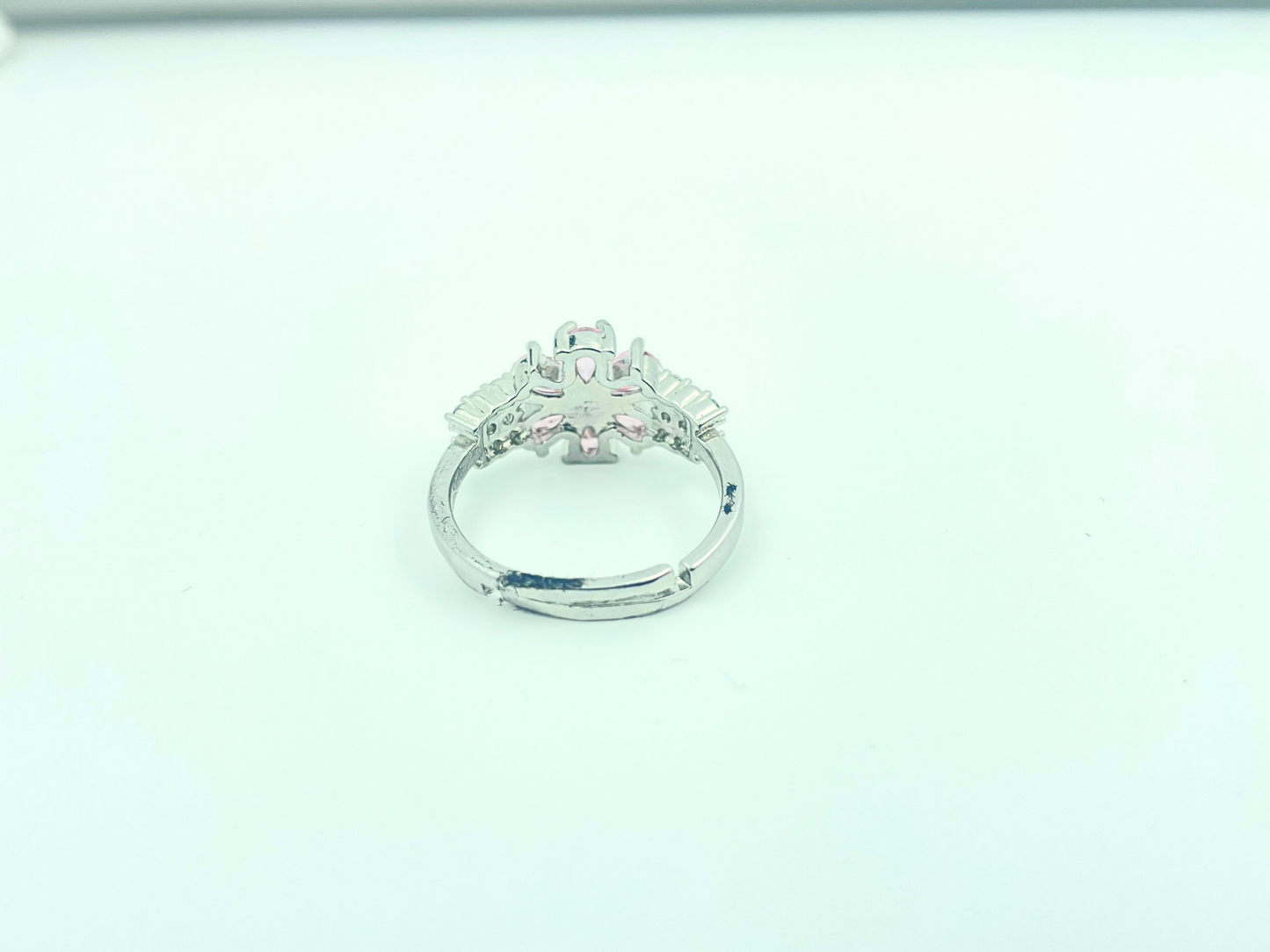 Pink Blossom Flower Ring