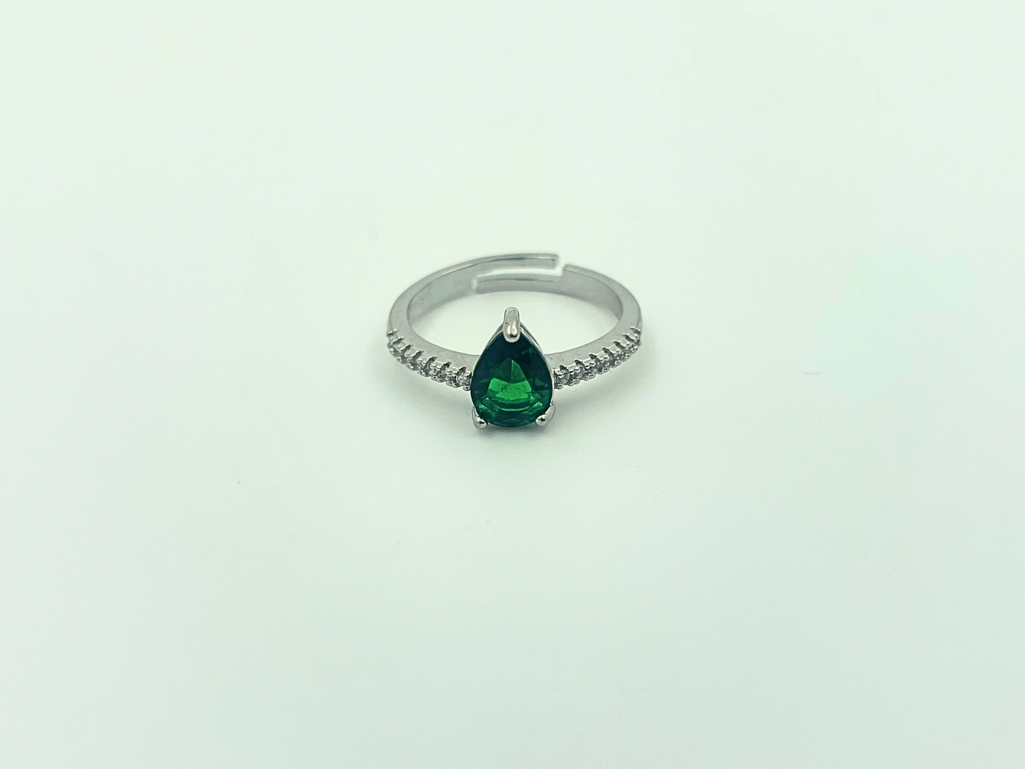 Aurora Green Ring