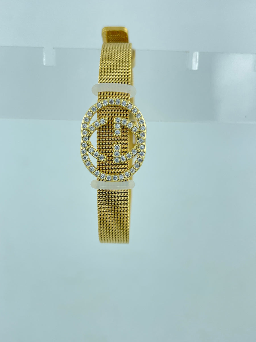 Aureus Watch-Link Gold Bracelet