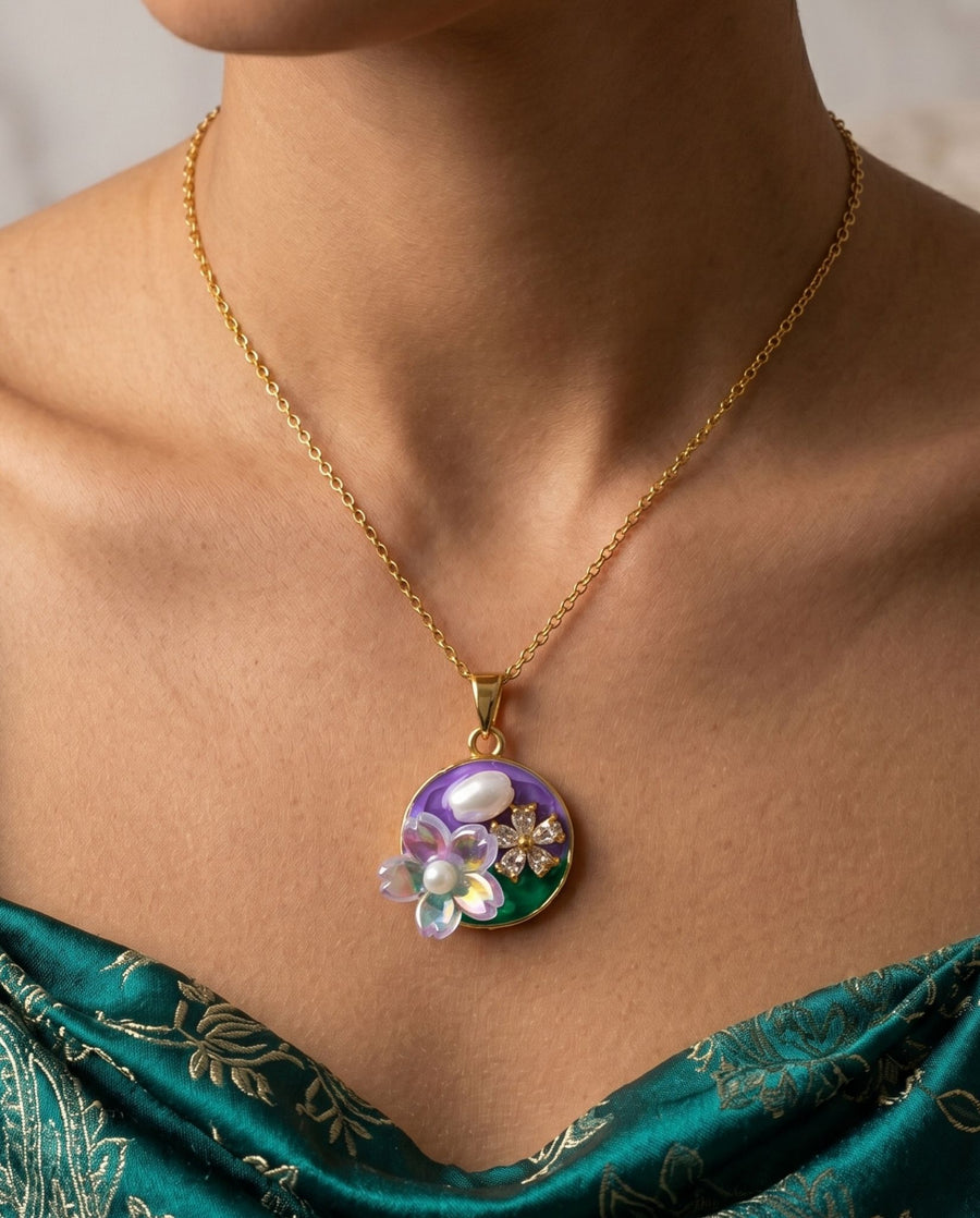 Aurora Bloom Pendant