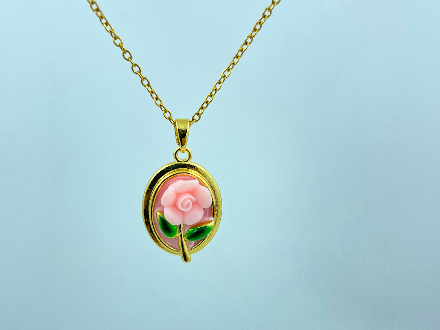 Rosette Charm Pendant