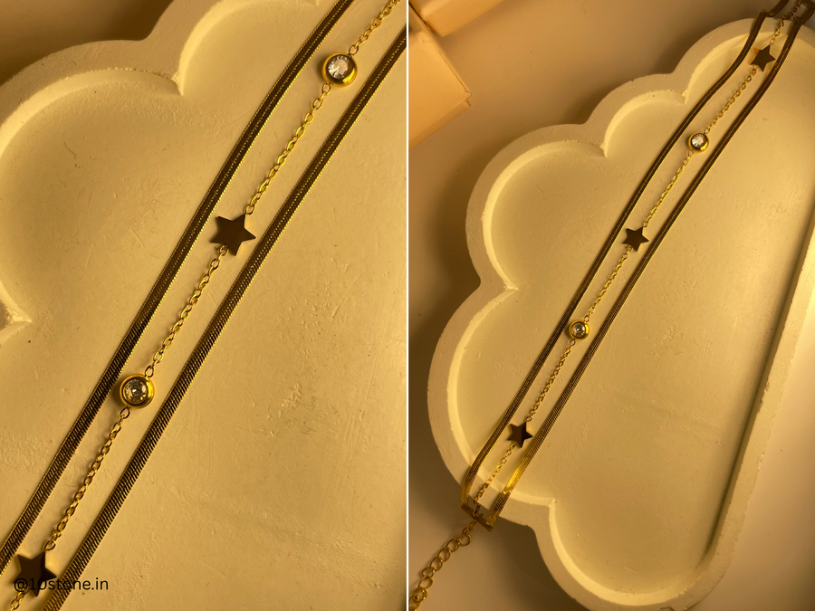 Celestial Glow Star Bracelet