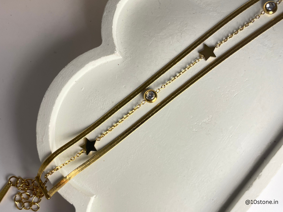 Celestial Glow Star Bracelet