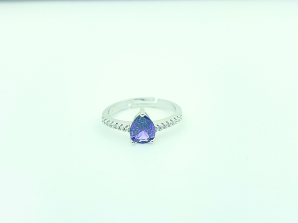 Aurora Amethyst Ring