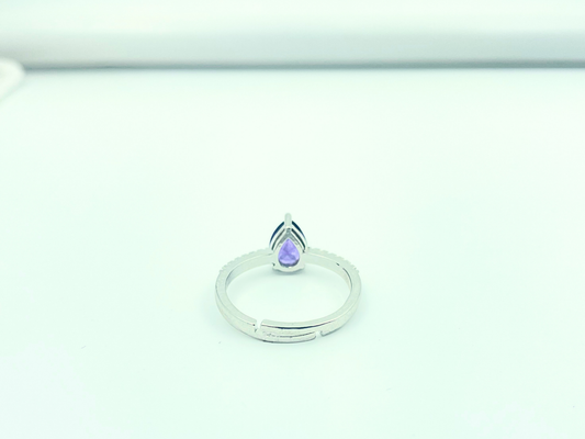 Aurora Amethyst Ring