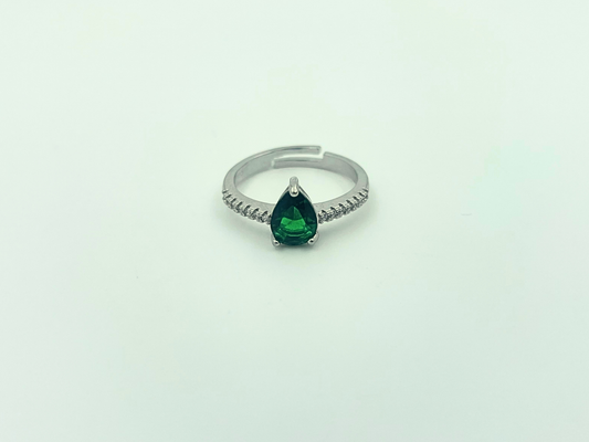 Aurora Green Ring