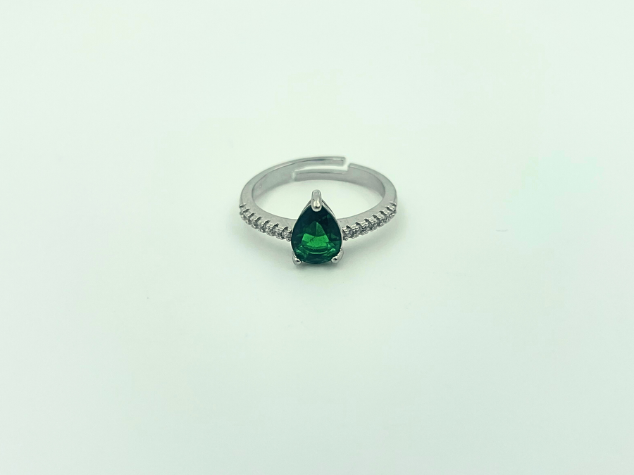 Aurora Green Ring