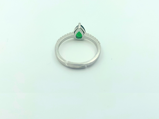 Aurora Green Ring