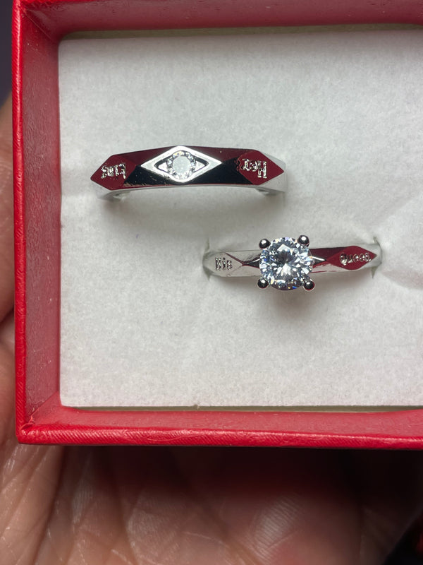 Couple Ring Set COMBO SET-2 – A Promise of Forever ❤️