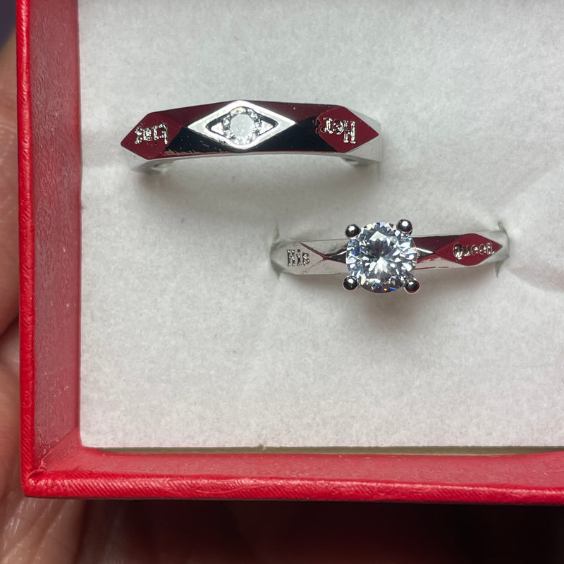 Couple Ring Set COMBO SET-2 – A Promise of Forever ❤️