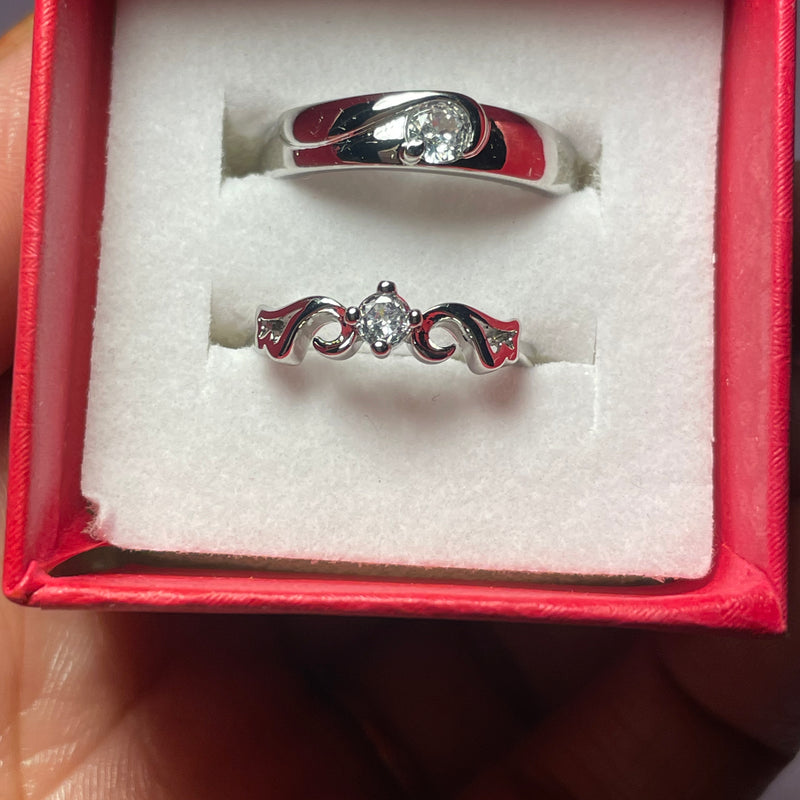 Couple Ring Set COMBO-1 – A Promise of Forever ❤️