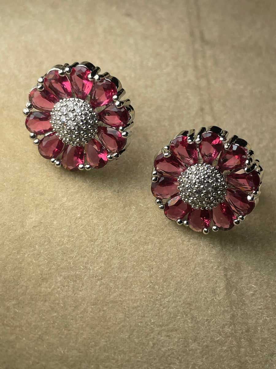 Blush Bloom Floral Earring