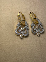 Crystal Crown Halo Studs