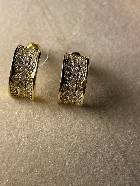 Emerald Luxe Studs