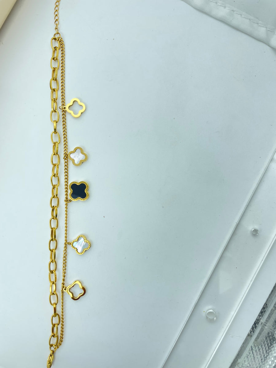 Aurora Gold Chain Bracelet