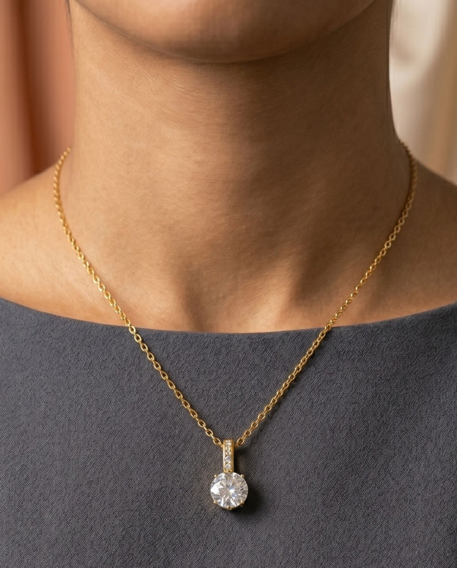 Crystal Drop Pendant