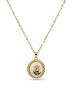 Golden Rose Pendant
