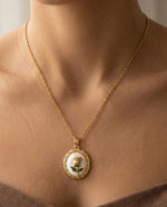 Golden Rose Pendant