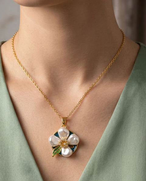 Pearl Blossom Pendant