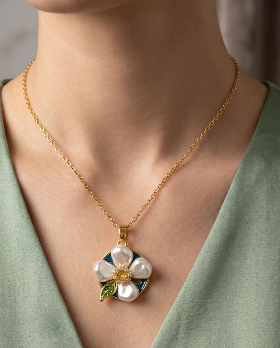 Pearl Blossom Pendant
