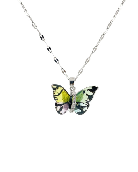 Aurora Butterfly Pendant