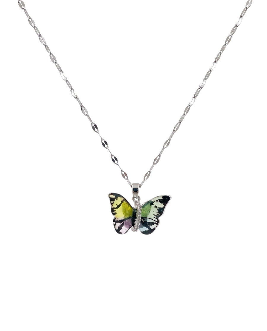 Aurora Butterfly Pendant
