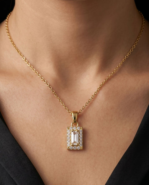 Lumière Rectangle Pendant
