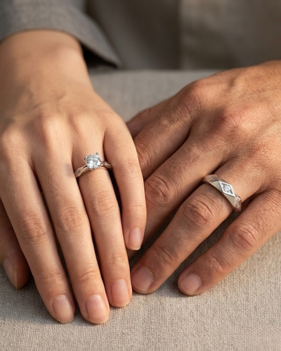 Couple Ring Set COMBO SET-2 – A Promise of Forever ❤️