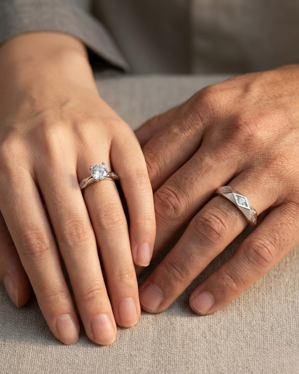 Couple Ring Set COMBO SET-2 – A Promise of Forever ❤️