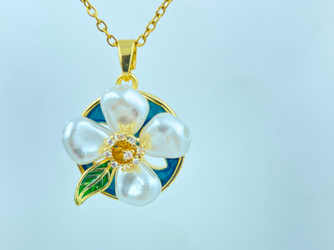 Pearl Blossom Pendant