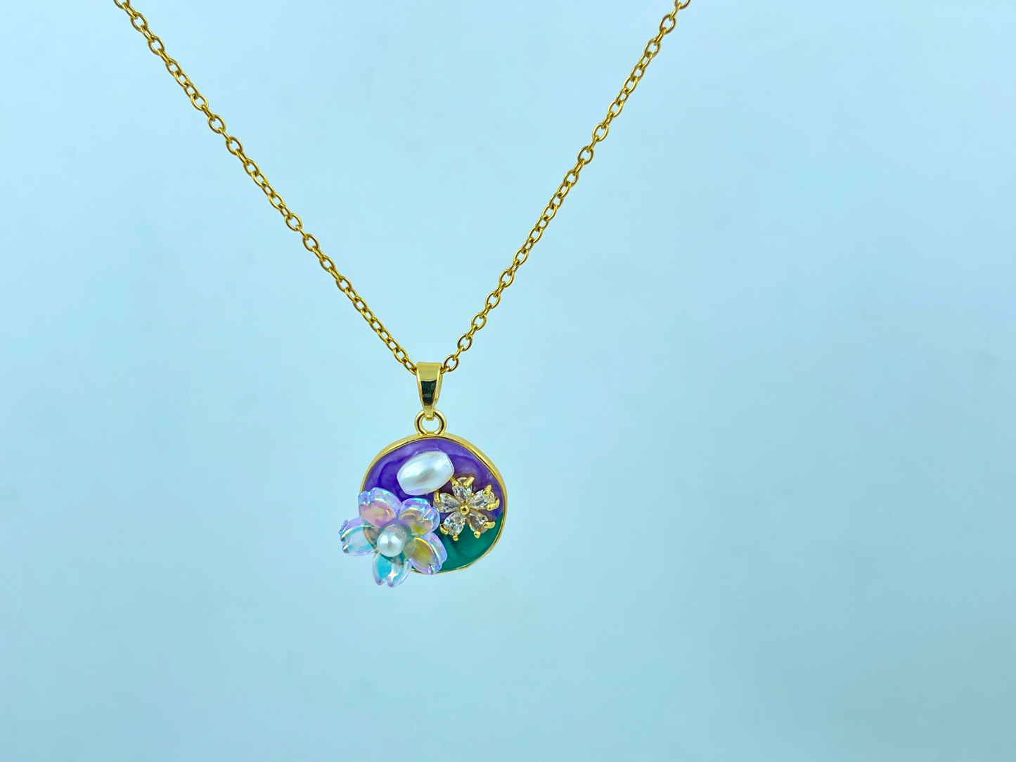 Aurora Bloom Pendant