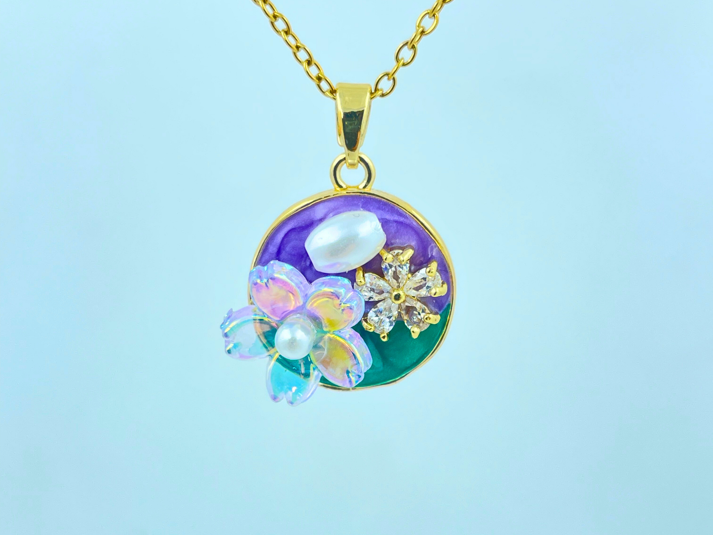 Aurora Bloom Pendant