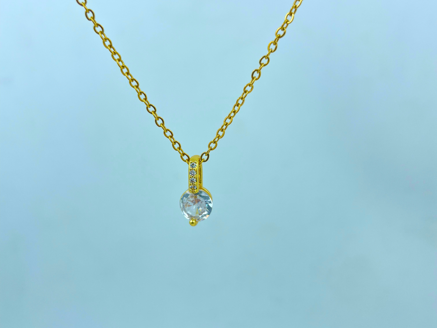 Crystal Drop Pendant