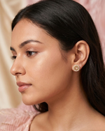 Blush Halo Luxe Studs