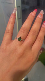 Aurora Green Ring