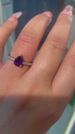 Aurora Amethyst Ring